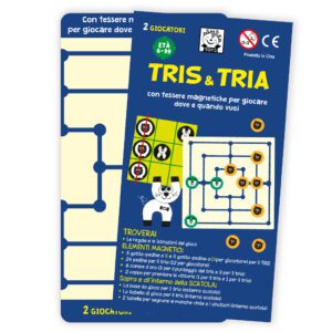 5 Mini Giochi magnetici da viaggio Tascabile Tris Scacchi Ludo Dama Halma