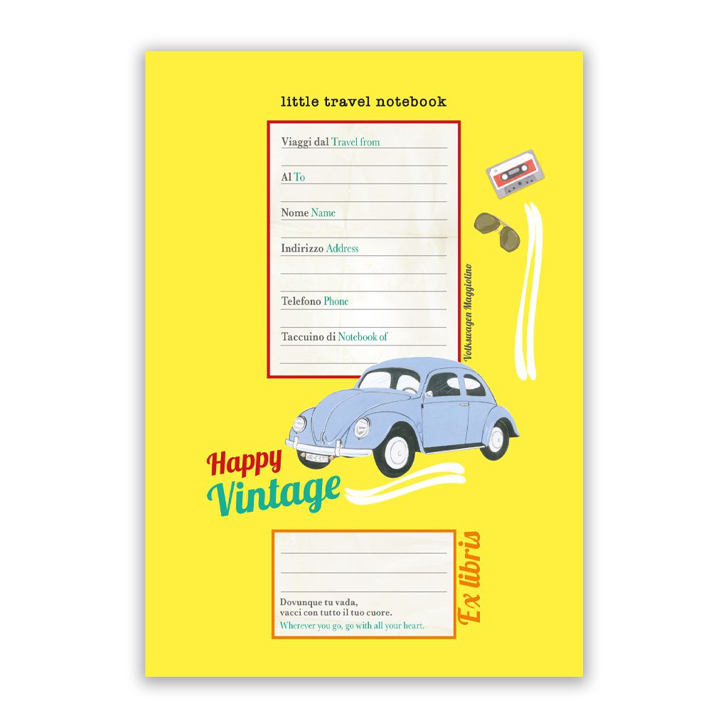 Quaderno da zaino Vintage car new - immagine 3