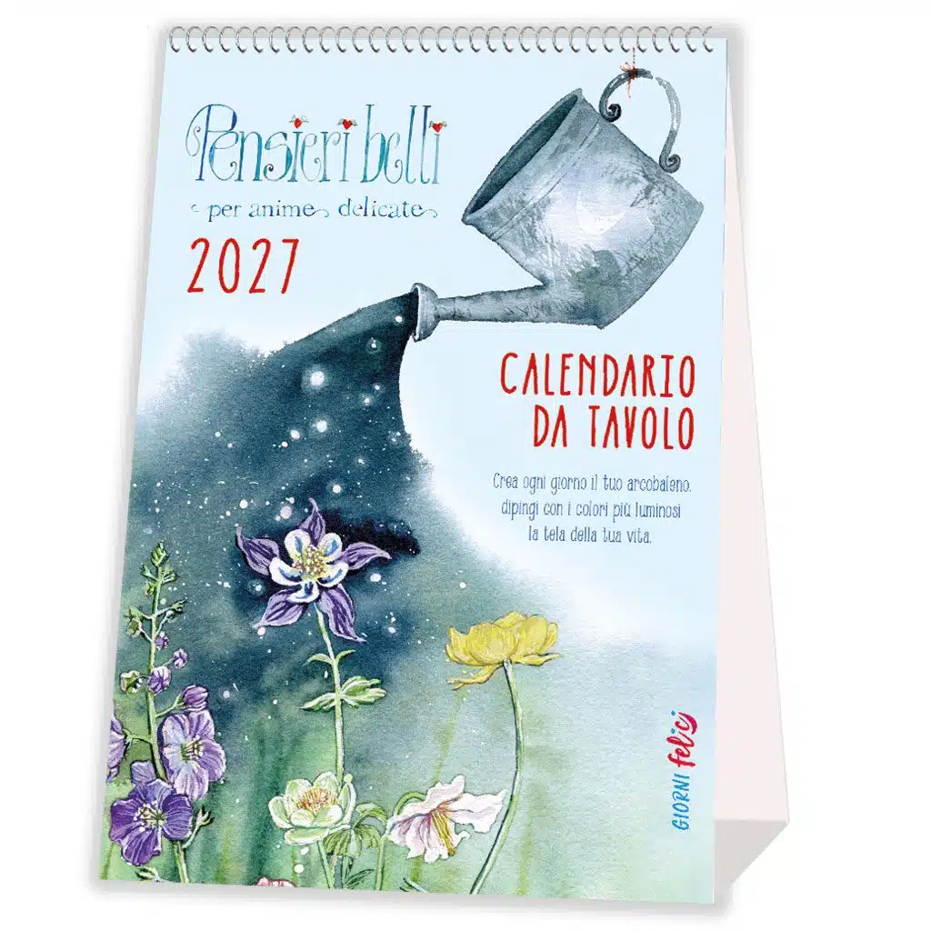 Calendario da tavolo 2027 - Pensieri belli