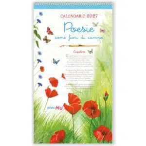 Calendario 2027 - Poesie come Fiori di campo