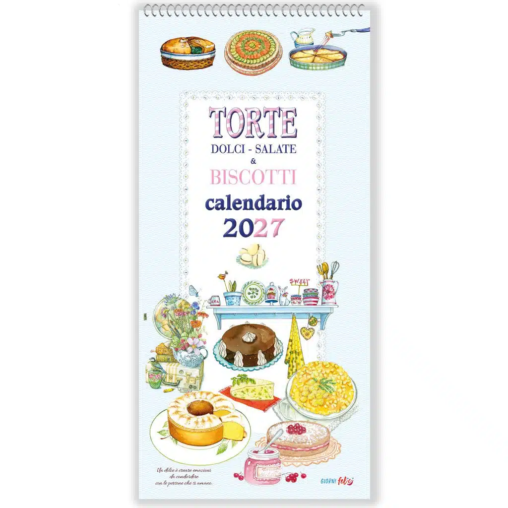Calendario 2027 - Torte & Biscotti