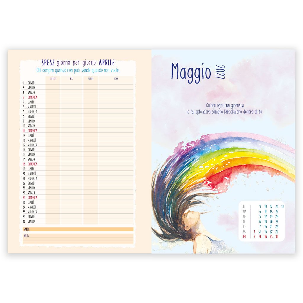Agenda giornaliera 2027 Pensieri Belli - immagine 2